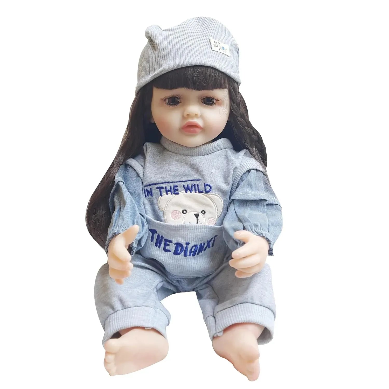 Little Miracle Realistic Silicon Baby Girl Doll (55 cm)