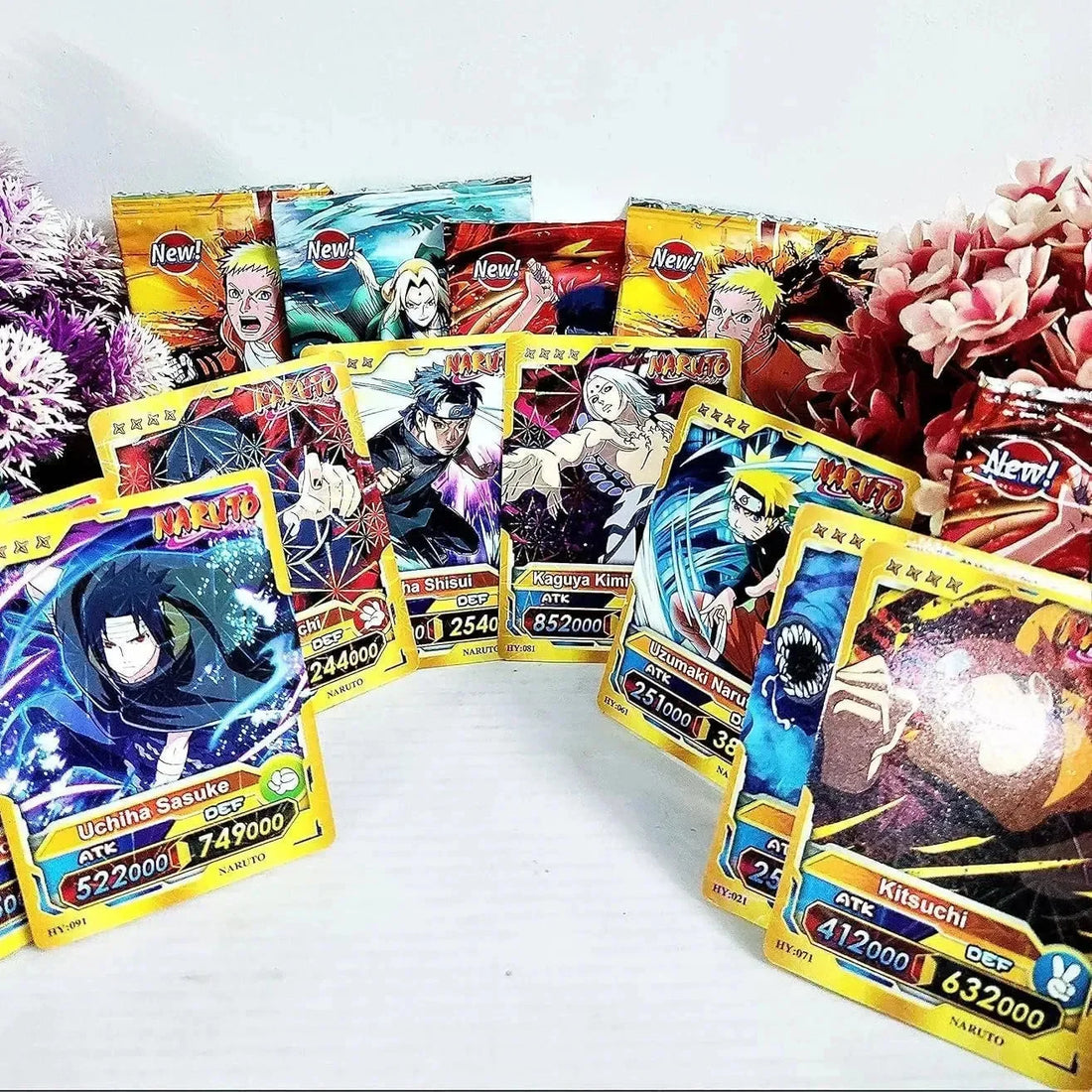 Naruto Anime Trading Cards Super Pack