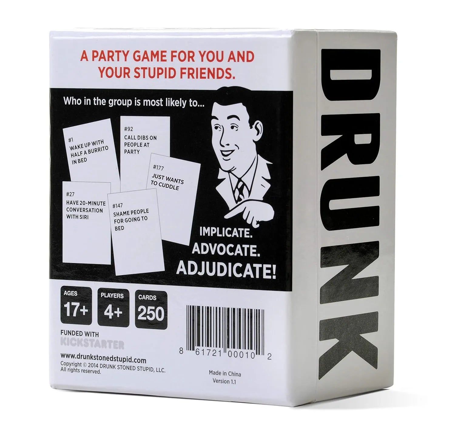 Drunk Stoned OR Stupid Card Game