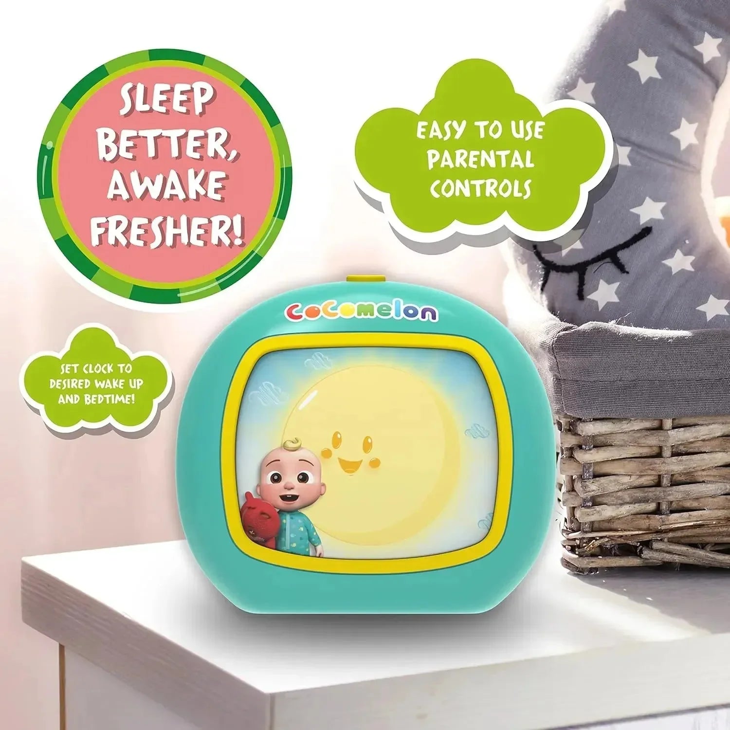 Cocomelon Sleep Trainer Night Lamp
