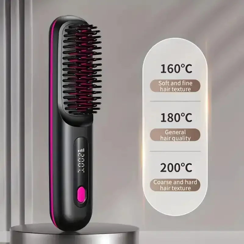 Sleek & Go Wireless Hair Straightener Comb