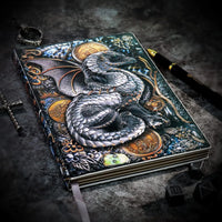 Vintage Dragon 3D Notebook