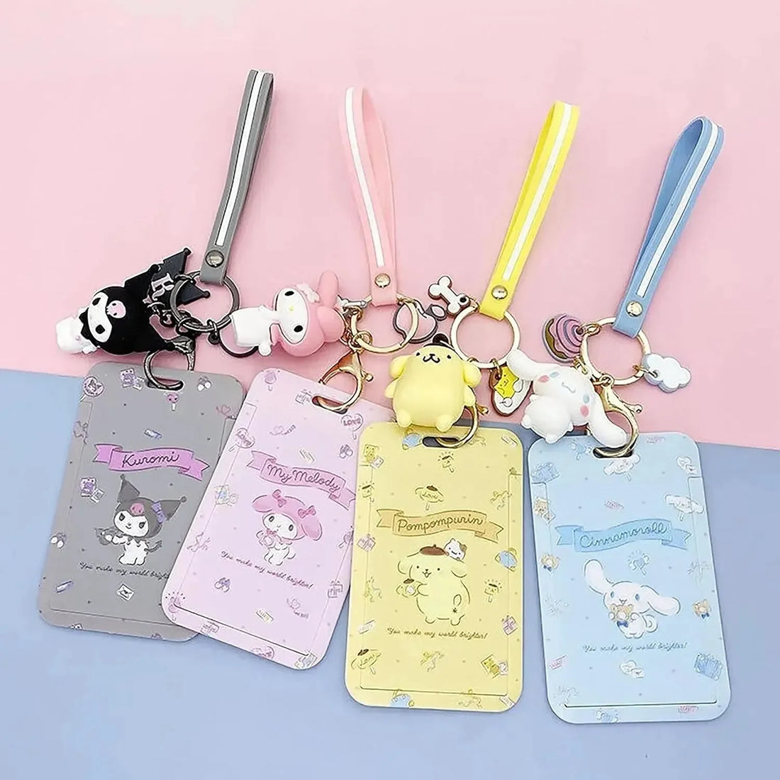 Sanliou Carry-Cute Card ID Keychain