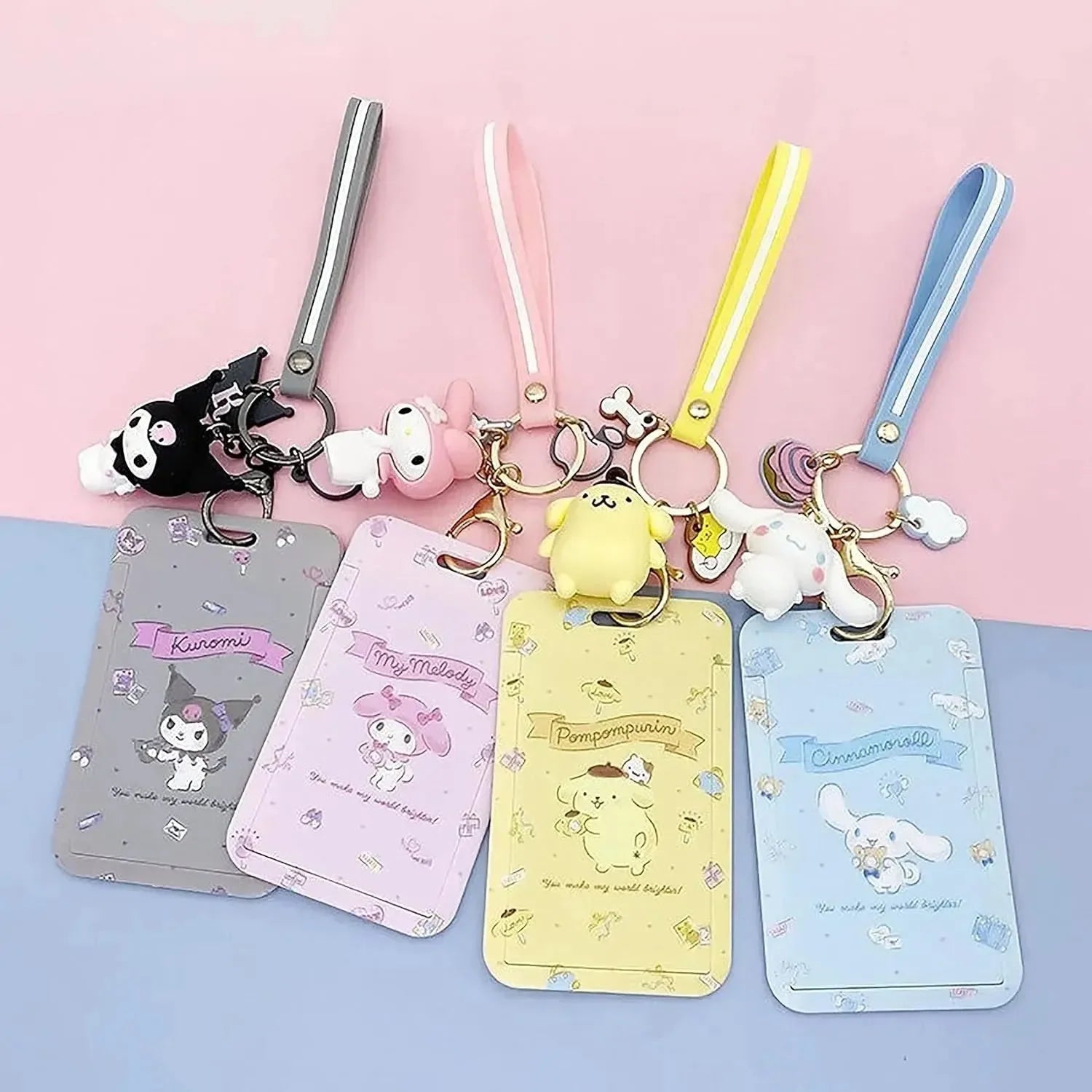 Sanliou Carry-Cute Card ID Keychain