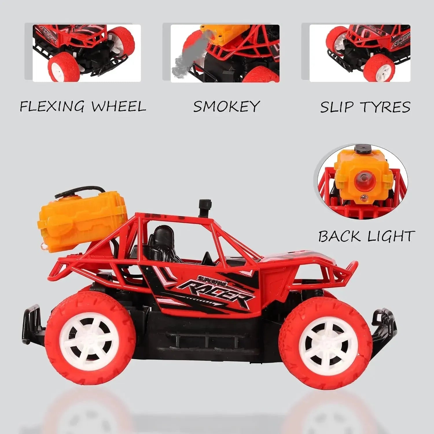 RC Mist Smoke Monster Truck