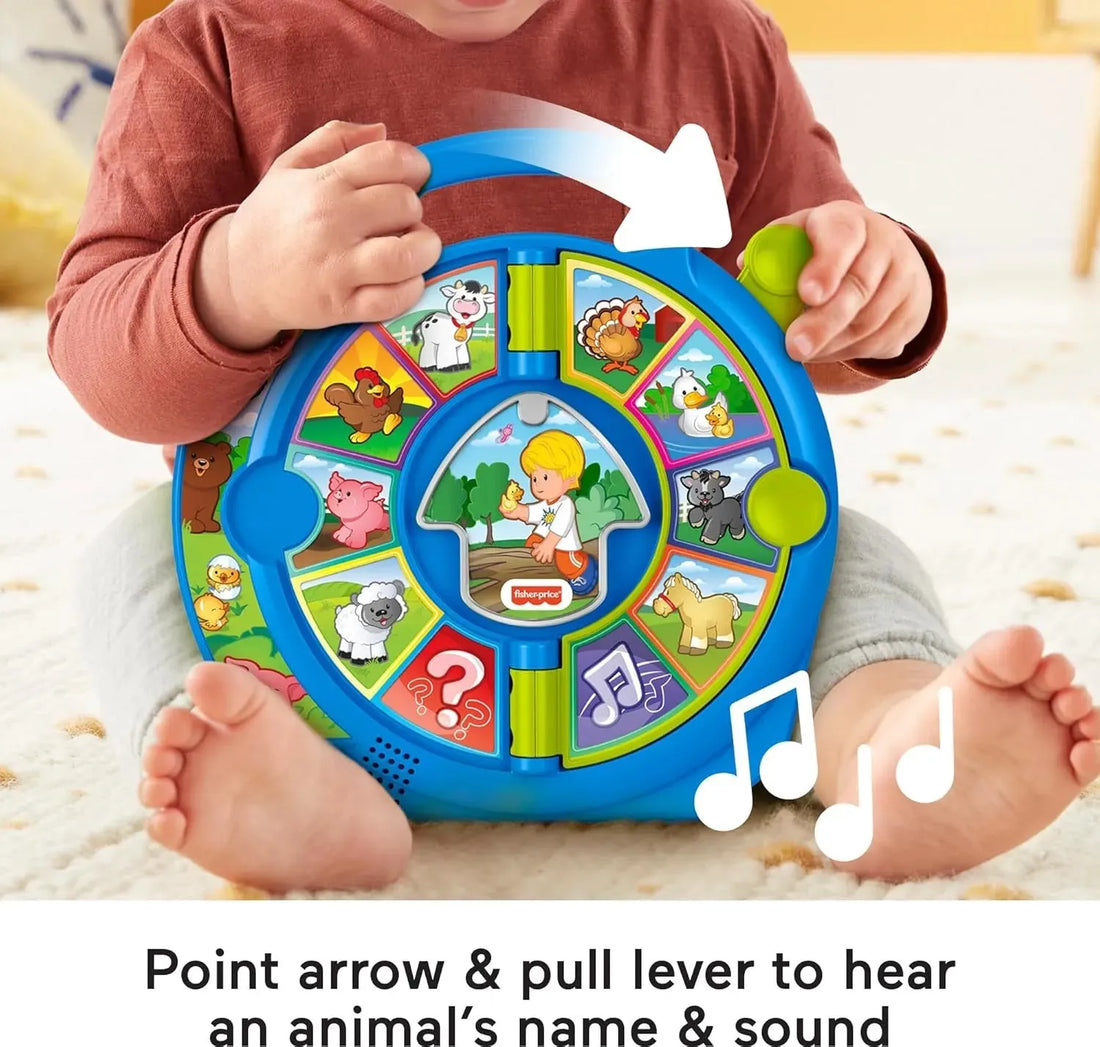 Fisher-Price Little People World of Animals Interactive Book