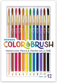 Macaron Magic Watercolor Brush Pencils (Set of 12)