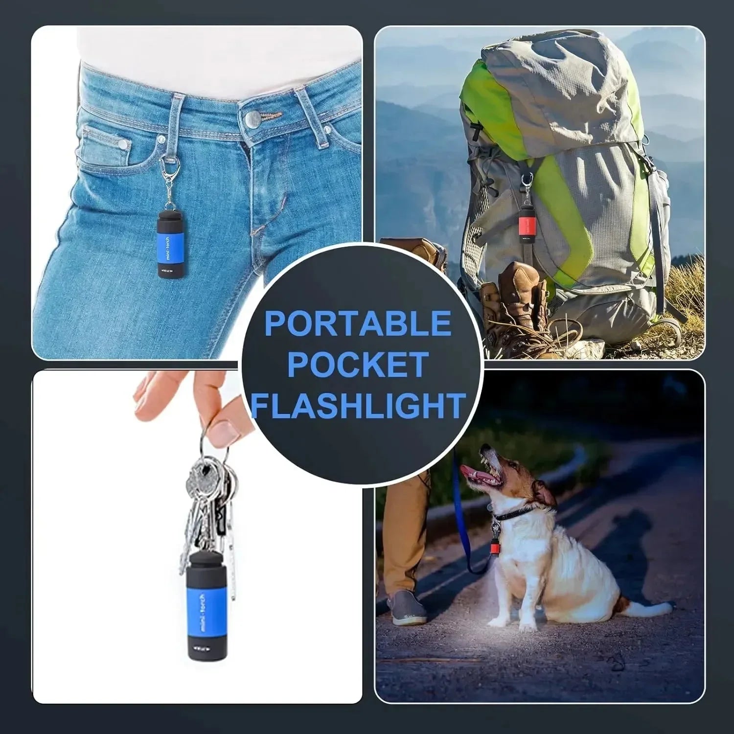 Bright Buddy Waterproof Torch Keychain