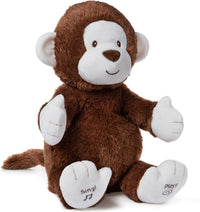 GUND Clappy Monkey Interactive Plushie - Bear Hugs