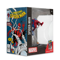 McFarlane Toys - Marvel Spider-Man 1:10th Scale Collectible with Scene (The Amazing Spider-Man #302) - Bear Hugs