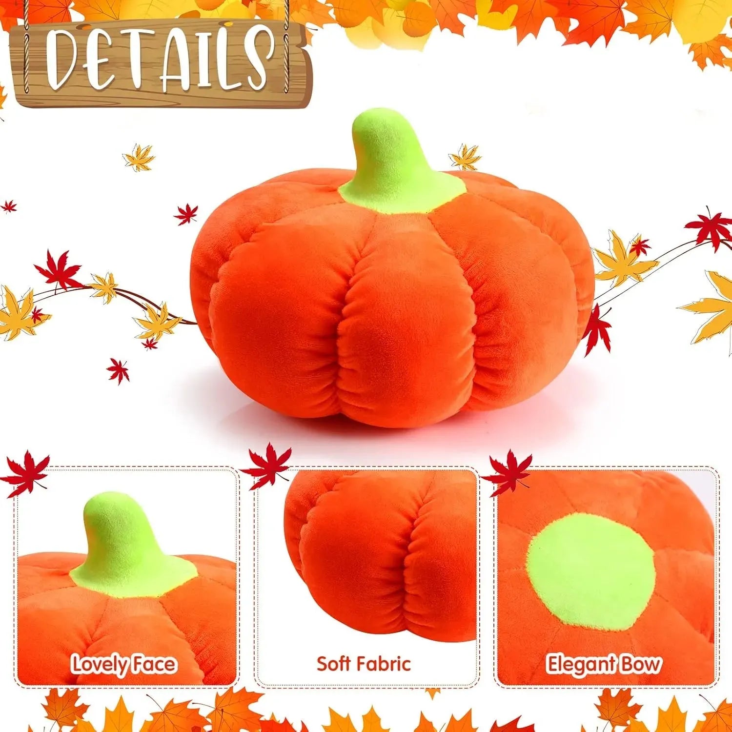 Spook-tacular Pumpkin Plush (40 cm)