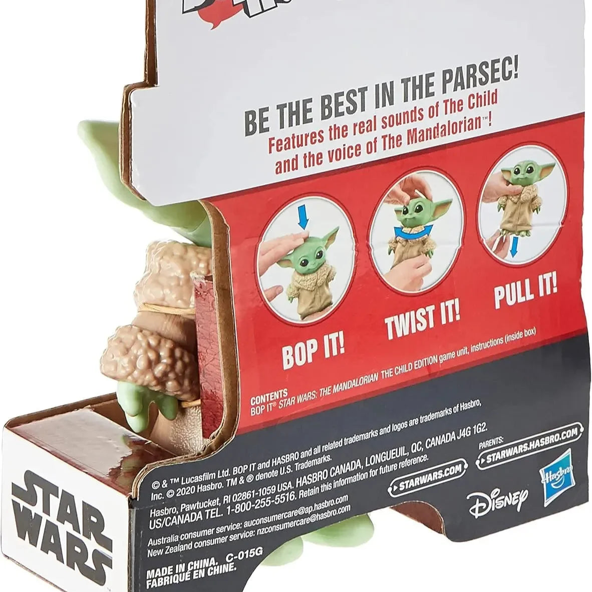 Hasbro Bop It The Child Baby Yoda Edition