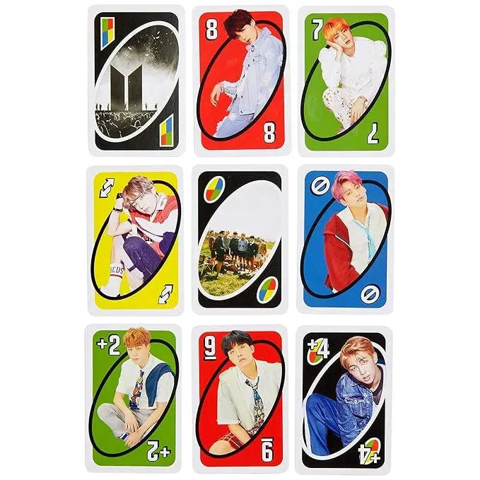 UNO BTS Edition Card Game