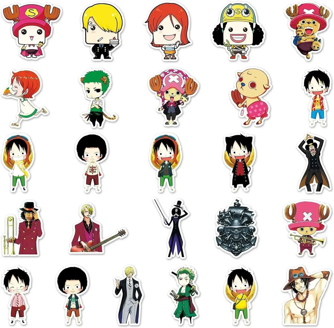One-Piece Sticker Pack (50 Pcs)