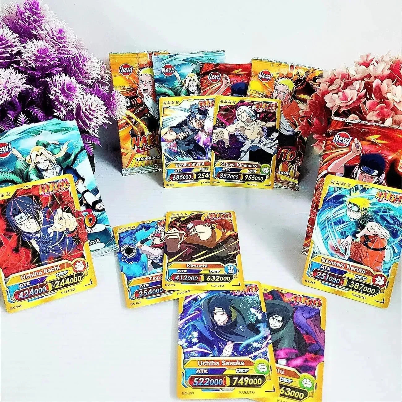 Naruto Anime Trading Cards Super Pack