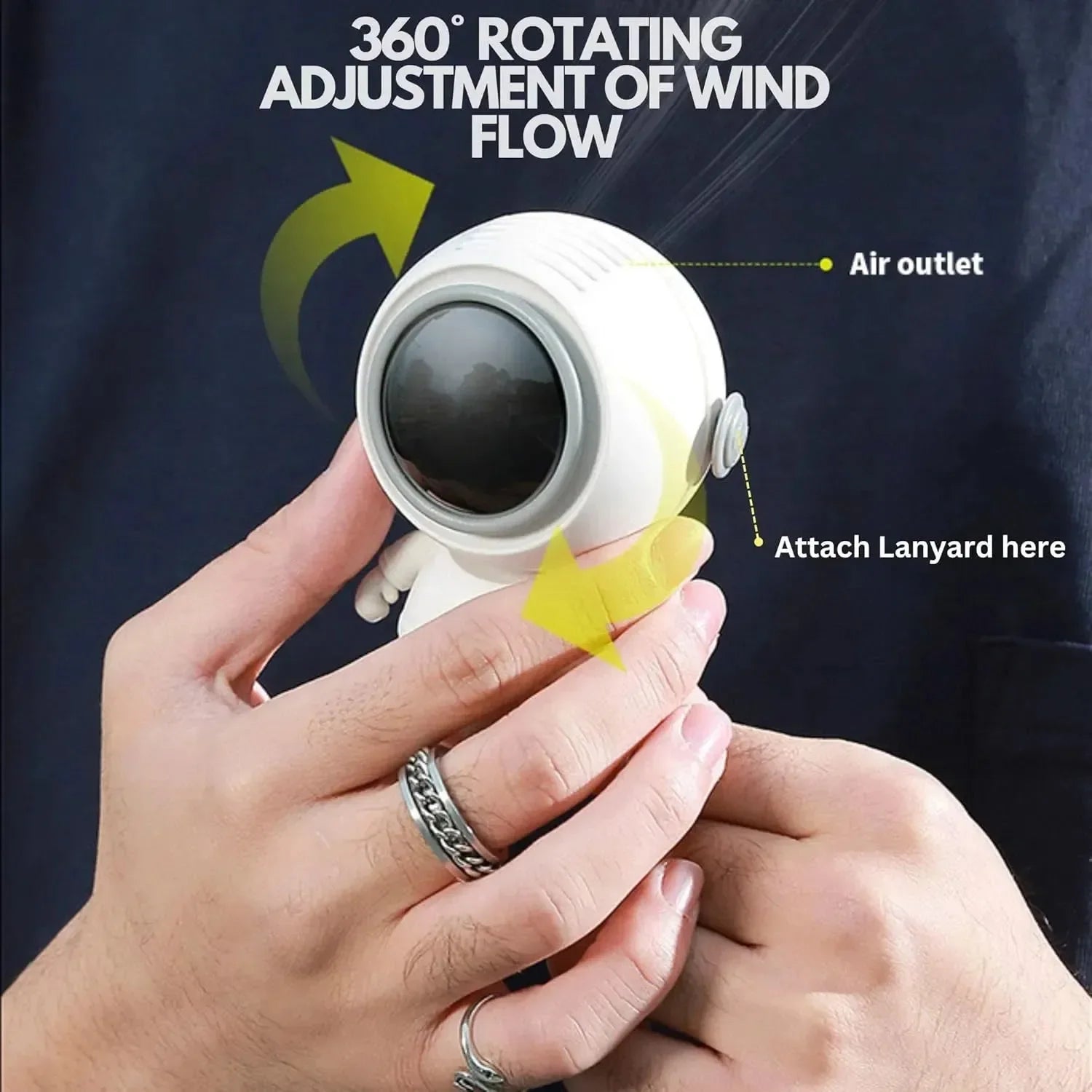 Cosmic Cool Mini Astronaut Fan