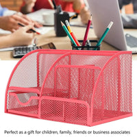 Metal Mesh Multipurpose Desk Organiser
