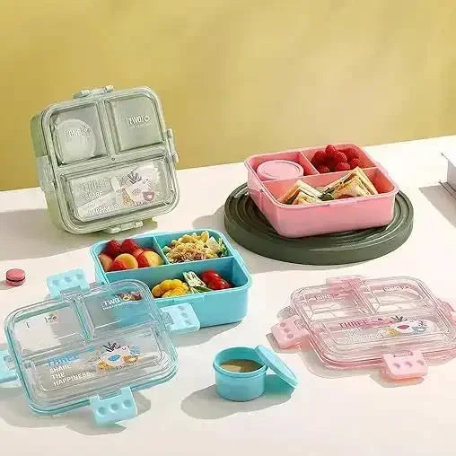 Pack Smart 3-Compartment Lunch Box