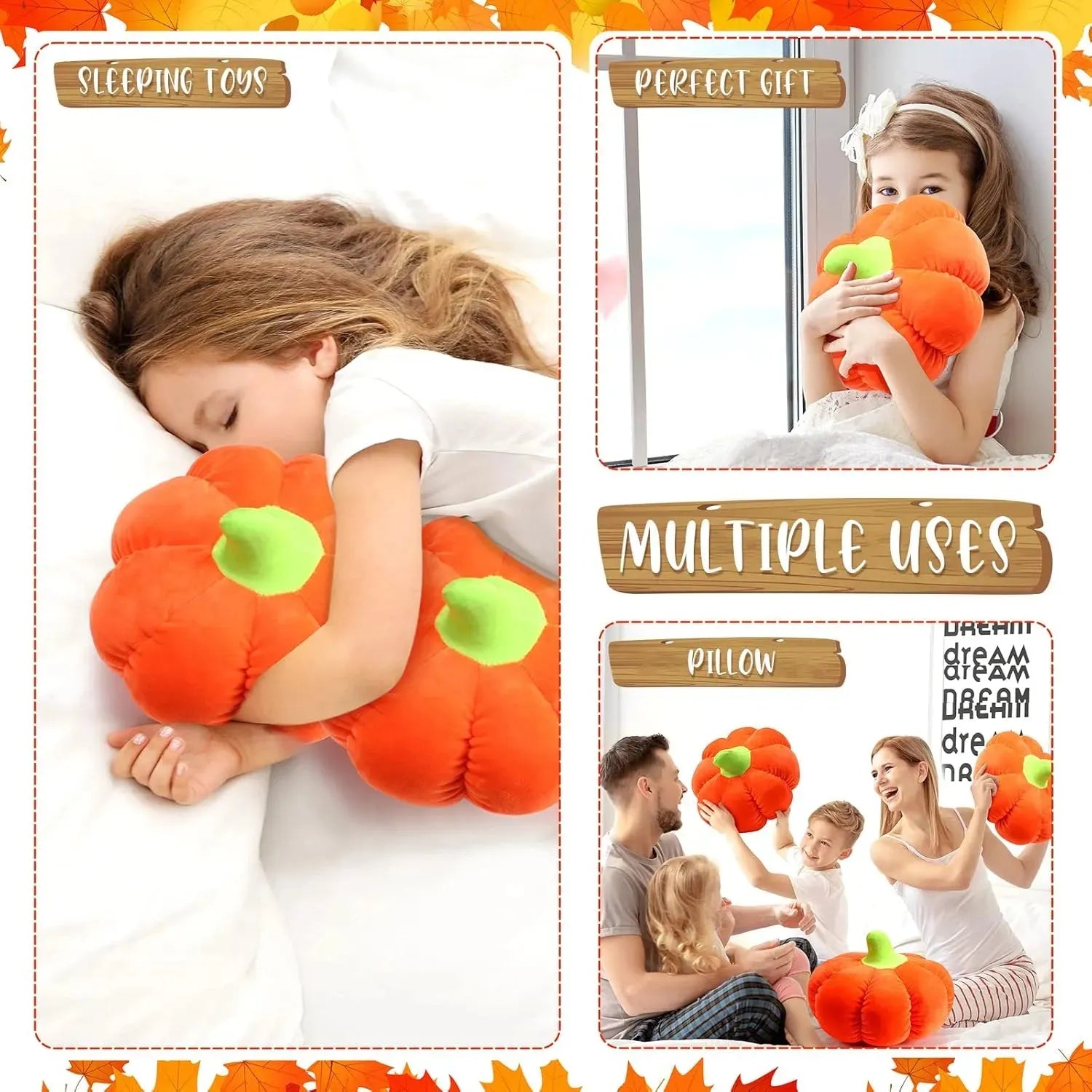 Spook-tacular Pumpkin Plush (40 cm)