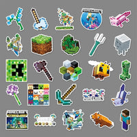 Minecraft Sticker Pack (50 Pcs)