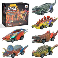 Jurassic Zoomers Dinosaur Pull-Back Car (Set of 6)