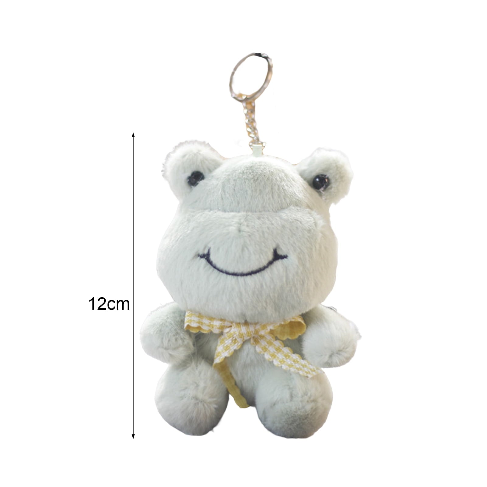 Adorable Frog Plush Keychain