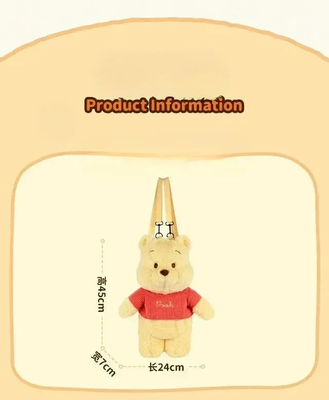 Winnie The Pooh Hunny Pot Plush Backpack
