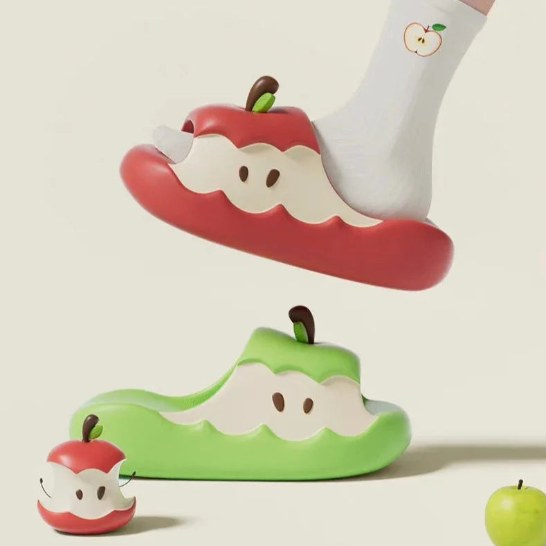 Kawaii Apple Slippers PN7059 - Bear Hugs