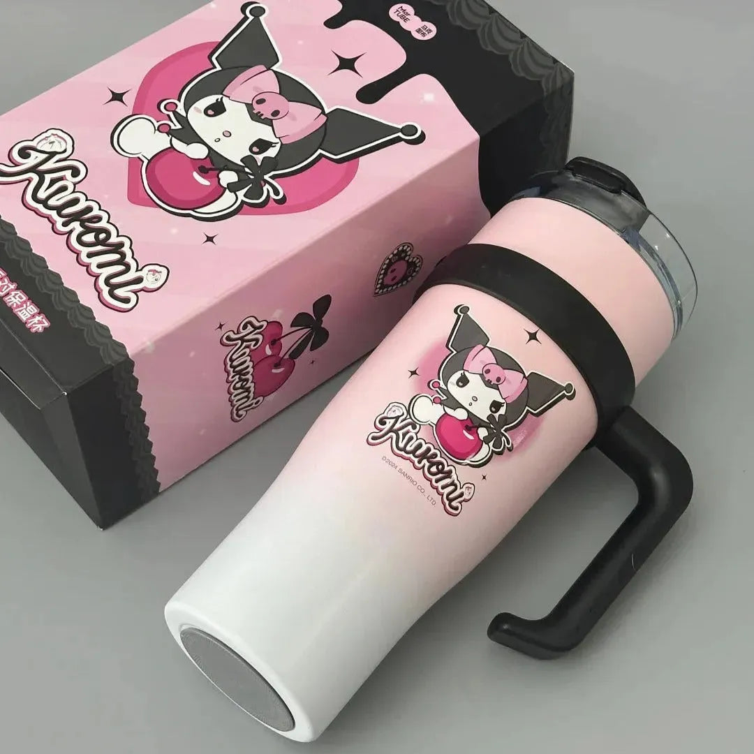 Kuromi Cherry Insulated Water Bottle 1200ml - Bear Hugs