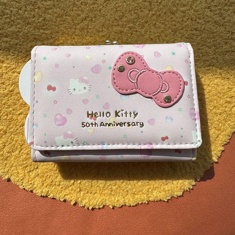 Hello Kitty 50th Anniversary Trifold Wallet