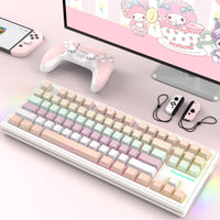 ATTACK SHARK M87 Wireless Mechanical Keyboard - Bear Hugs