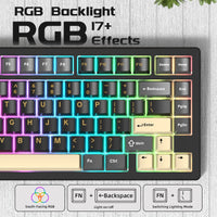 ATTACK SHARK X75 Full Aluminum Keyboard - Bear Hugs