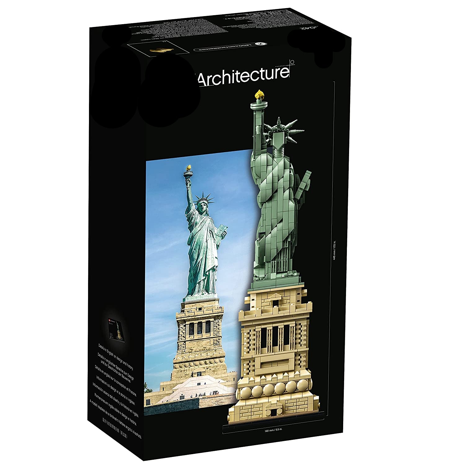 Statue of Liberty: 21042 Architecture - PCS 1685 | LEGO® - Bear Hugs