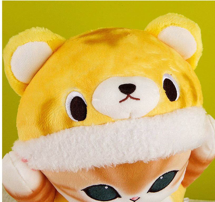 Mofusand Animal Hoodie BIG Plush Doll 35cm Tiger Bunny random - Bear Hugs