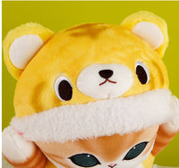 Mofusand Animal Hoodie BIG Plush Doll 35cm Tiger Bunny random - Bear Hugs