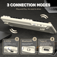 ATTACK SHARK X87 Tri-Mode Gasket Mechanical Keyboard