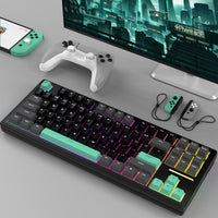 ATTACK SHARK M87 Wireless Mechanical Keyboard - Bear Hugs