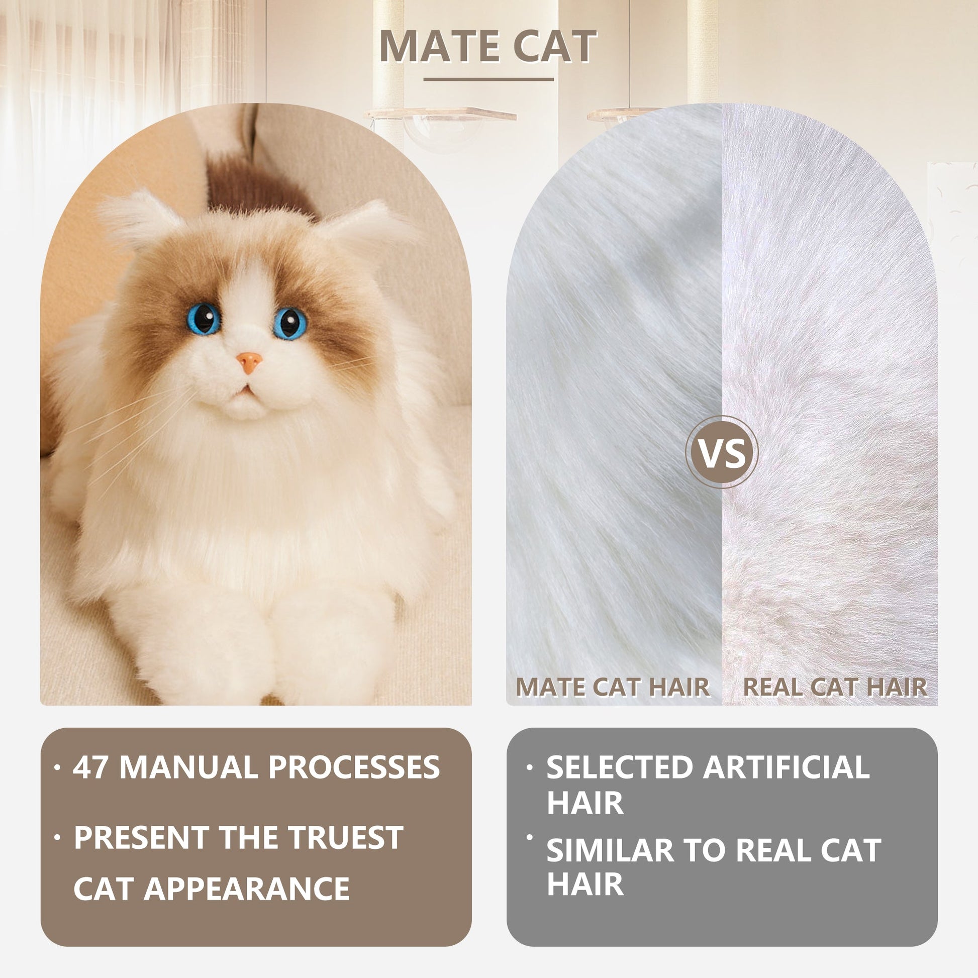 MateCat1.1 Robot Cat – Companion Toy for Sensory Comfort - Bear Hugs