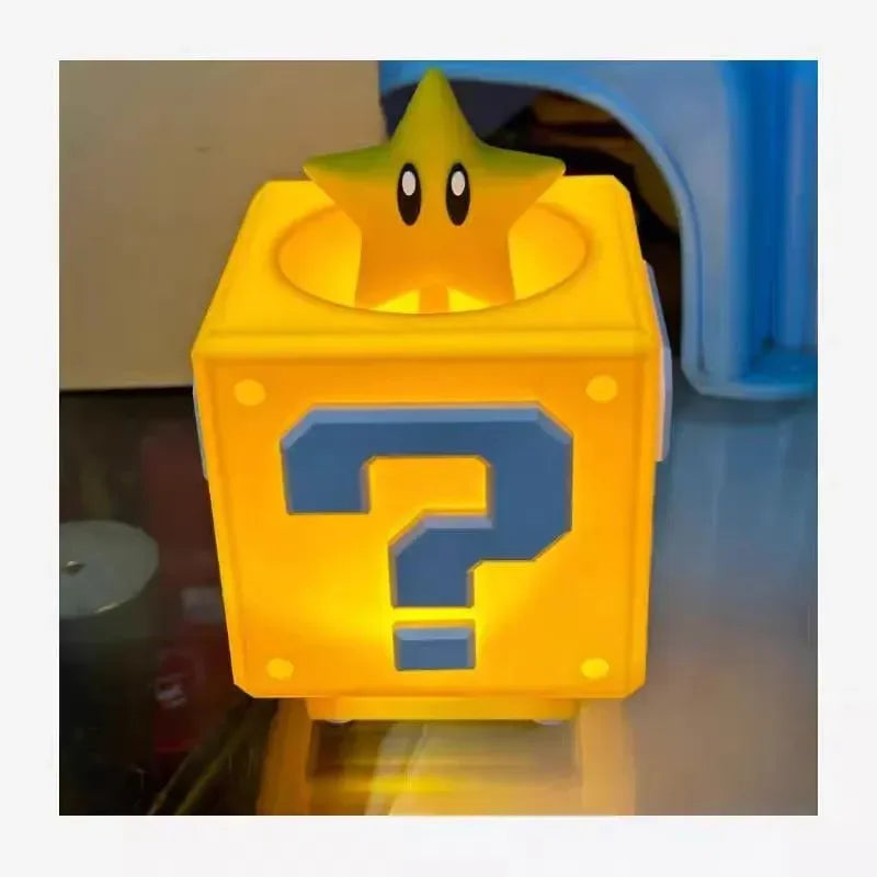 Super Mario Interactive Block Lamp