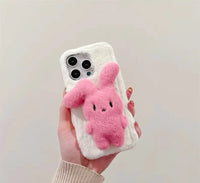 Rabbit Soft Phone Case for iPhone 11/11pro/11pro max/12/12pro/12pro max/13/13pro/13pro max/14/14pro/14plus/14pro max/15/15pro/15pro max/15plus/16/16pro/16pro max PN6863 - Bear Hugs
