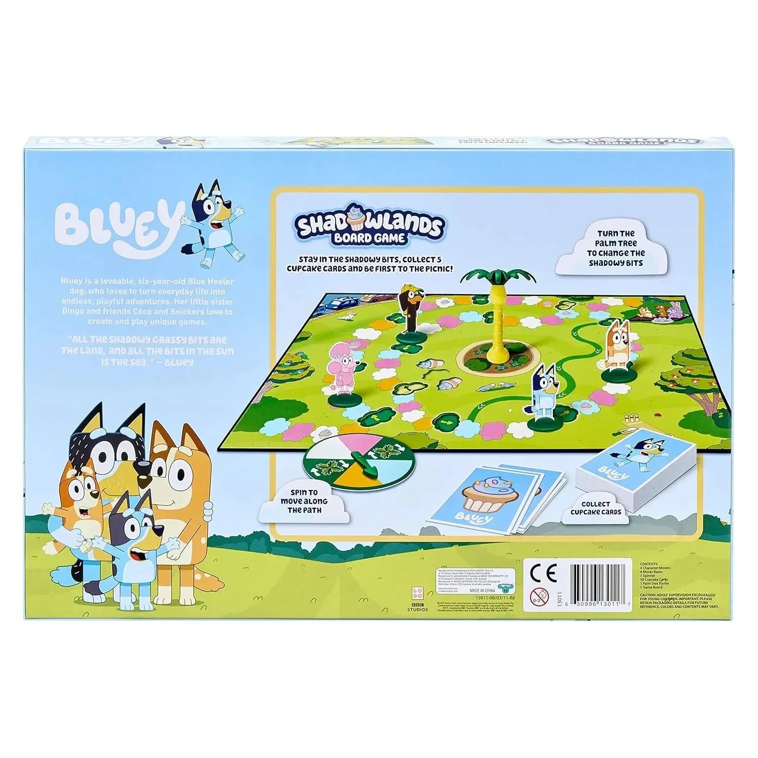Bluey & Friends Shadowlands Board Game