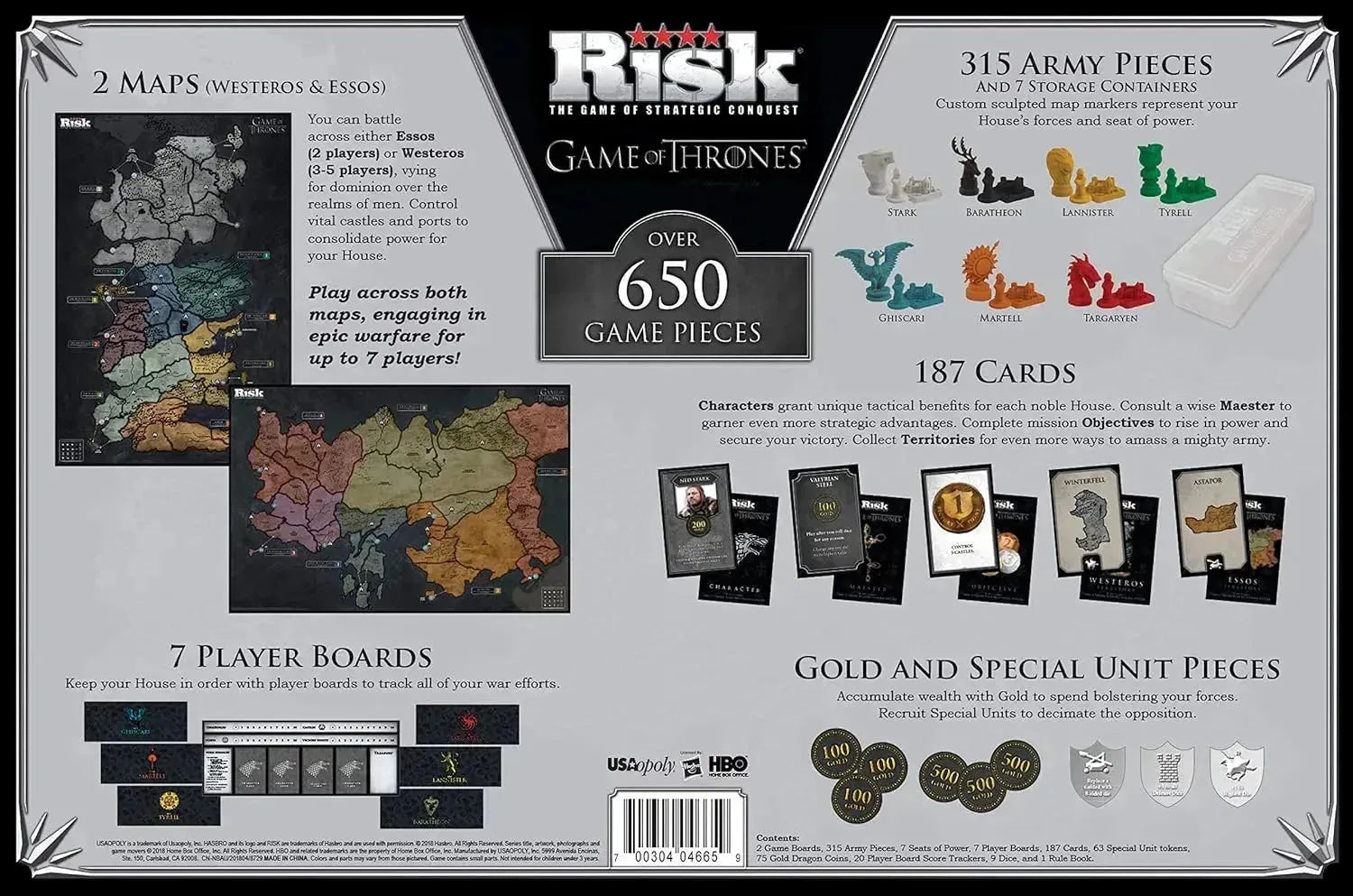 Risk Game Of Thrones good Board Game