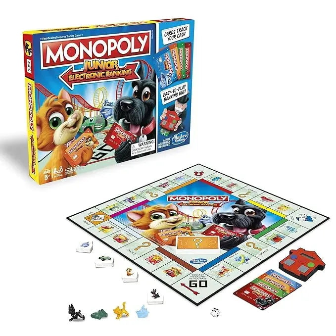 Monopoly Junior Electronic Banking Board Game