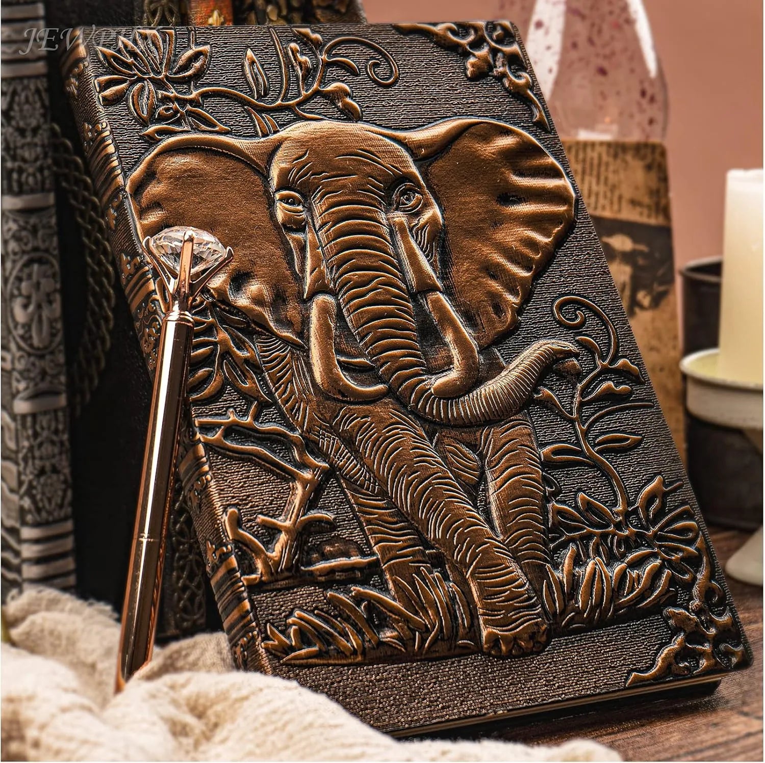 Premium Vintage Elephant A5 Journal