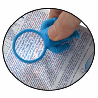 Spacewalk Explorer LED Magnifying Glass Keychain