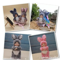 Monchichi Bunny Cosplay Plushie