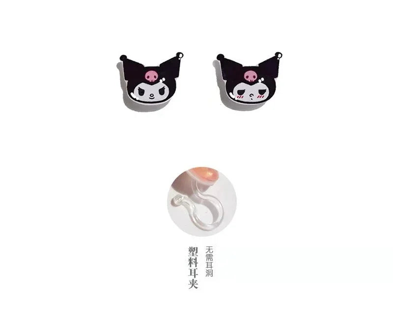 Kawaii Earrings/Clips PN6746 - Bear Hugs