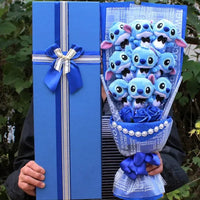 Cosmic Alien Blue Plush Bouquet
