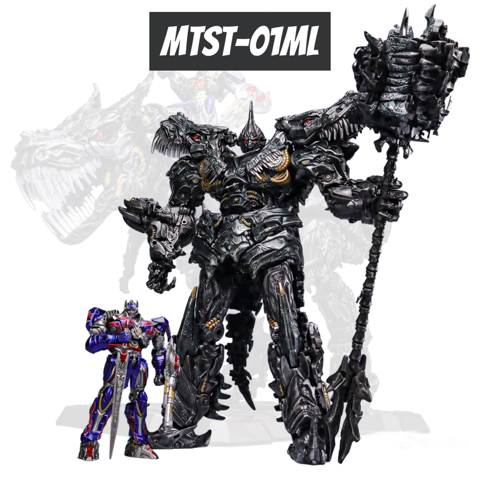 GC G-Creation MTST-01ML MTST01ML Wrath w/ Knight OP (Bayverse Movie Series Grimlock) GCreation 2026 Version 40cm / 16.7" - Bear Hugs