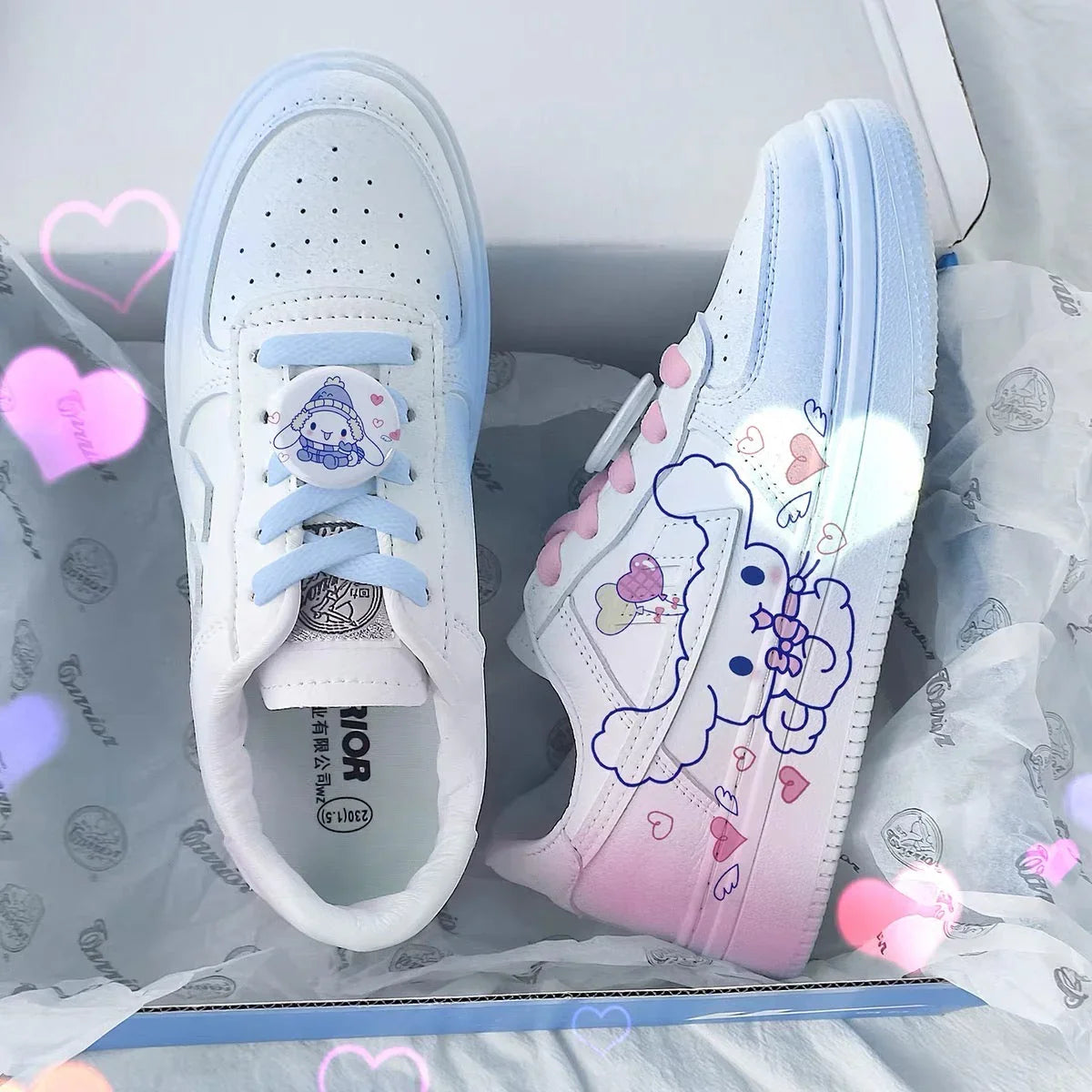 Fashion Anime Shoes PN7093 - Bear Hugs